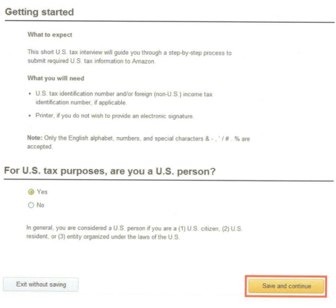 亚马逊怎么报税,亚马逊1099-K(W9)表格填写教程