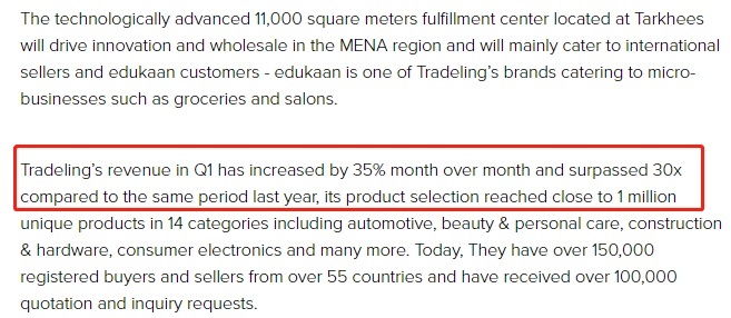中东北非B2B电商平台Tradeling引入亚马逊支付服务