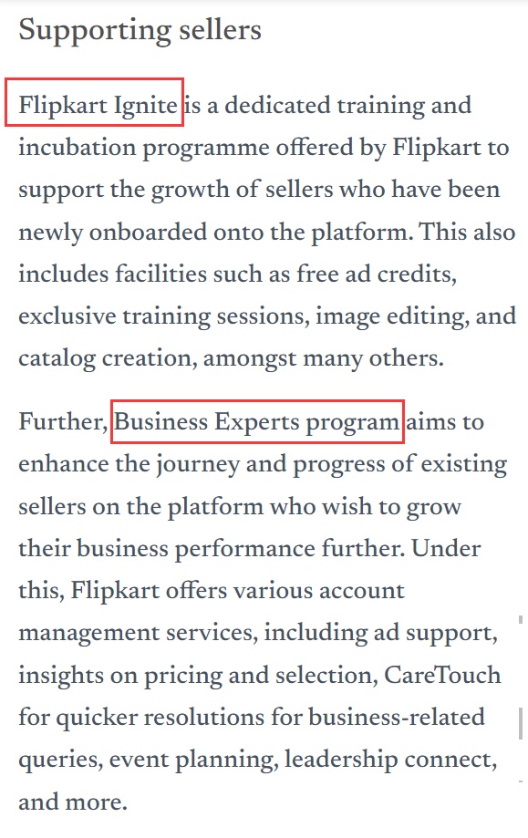 Flipkart引入新政策和功能 为卖家降低运营成本