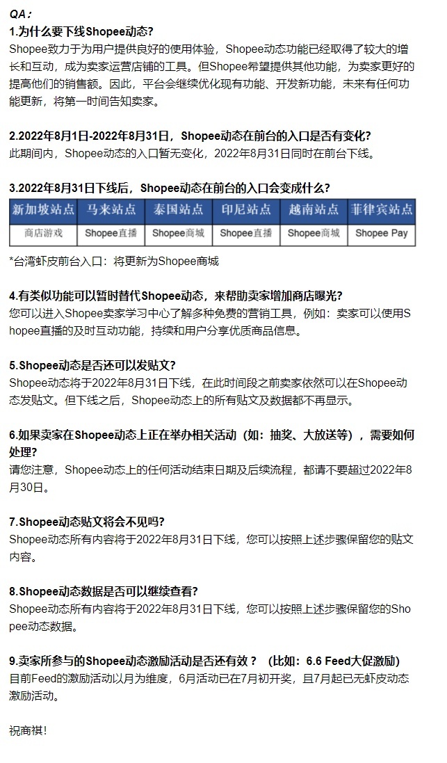 Shopee调整台湾莱尔富海运渠道买家端运费