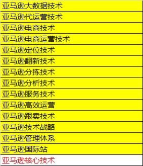 亚马逊大数据是如何运用的
