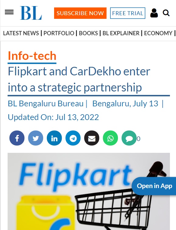 Flipkart引入新政策和功能 为卖家降低运营成本