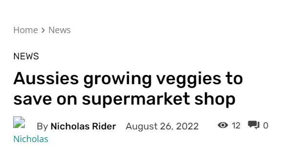 eBay澳大利亚站点蔬菜种子销量激增