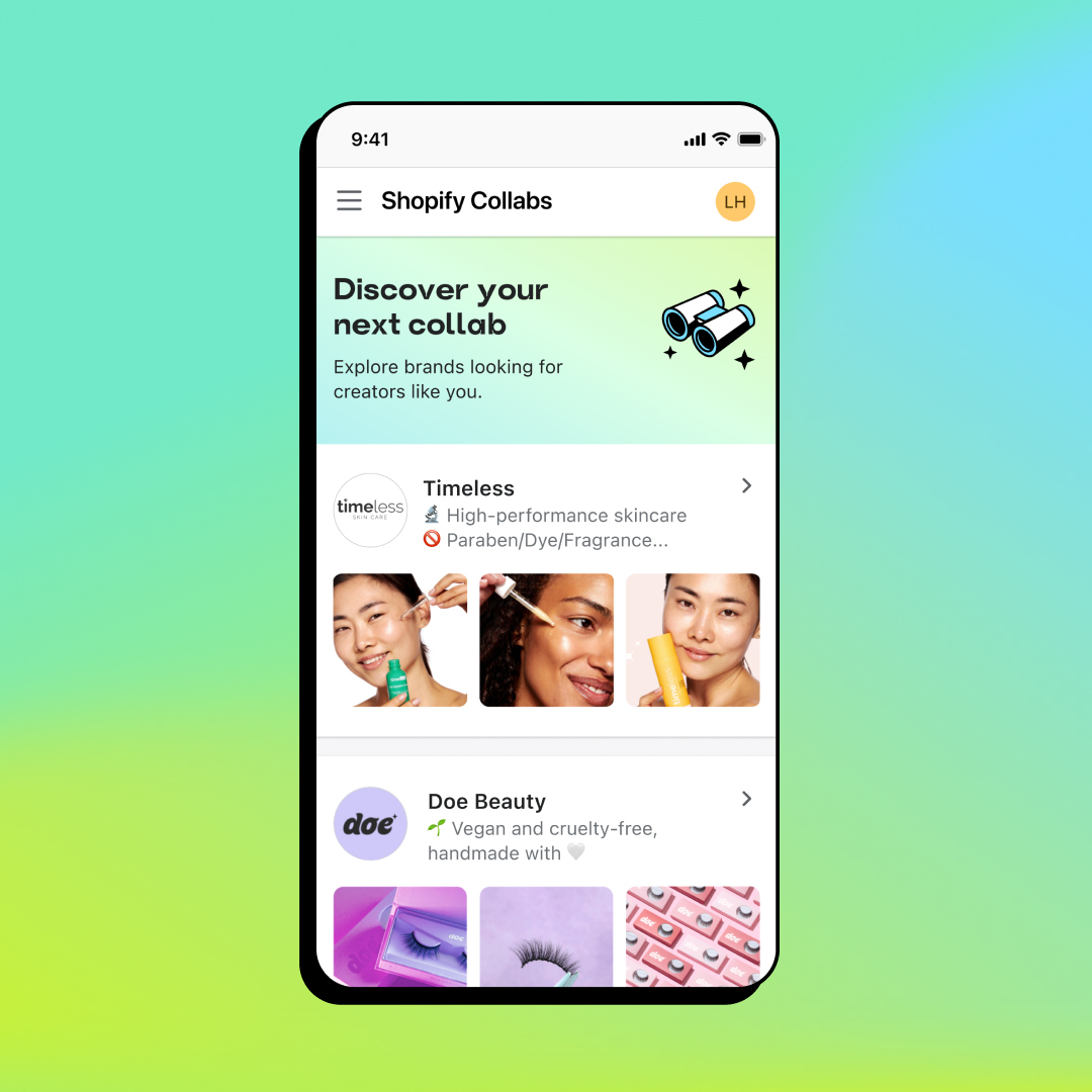 Shopify将推出新平台“Shopify Collabs” 支持网红带货