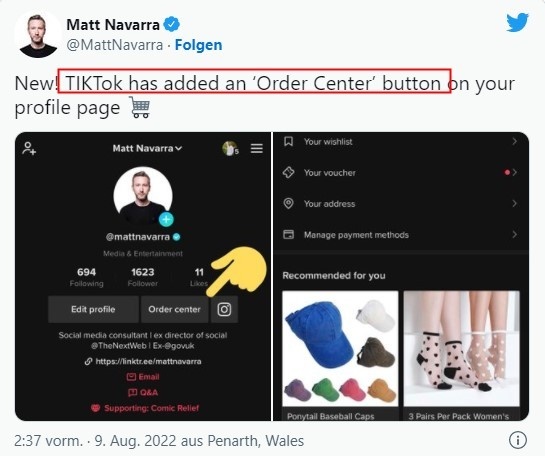 TikTok推出个性化广告设置功能