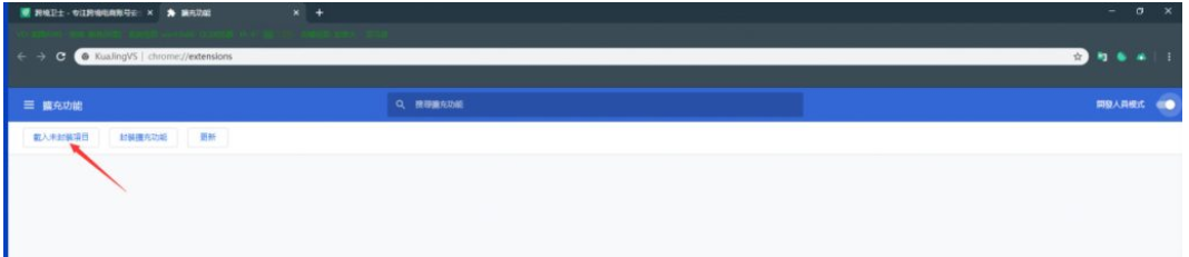 如何将自己下载的插件安装在跨境卫士浏览器中
