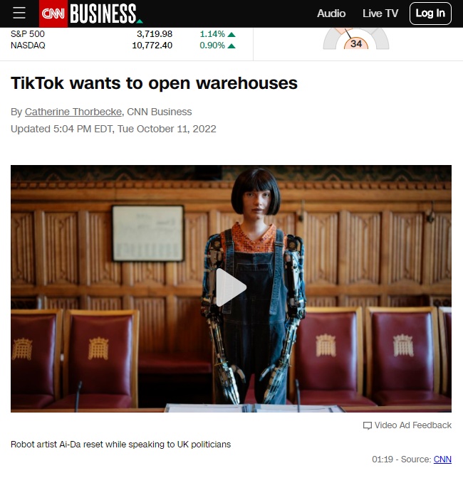 TikTok或将在美国开设仓库