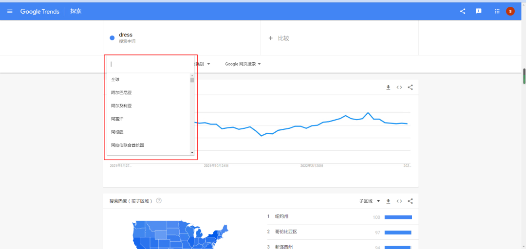 谷歌趋势中国能用吗(谷歌趋势常用功能使用教程)