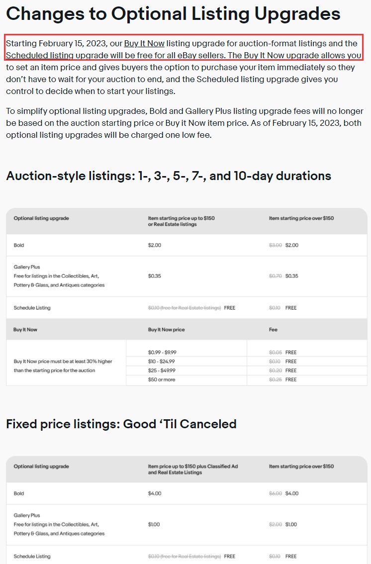 eBay发布2023冬季卖家更新:继续消除未付款订单