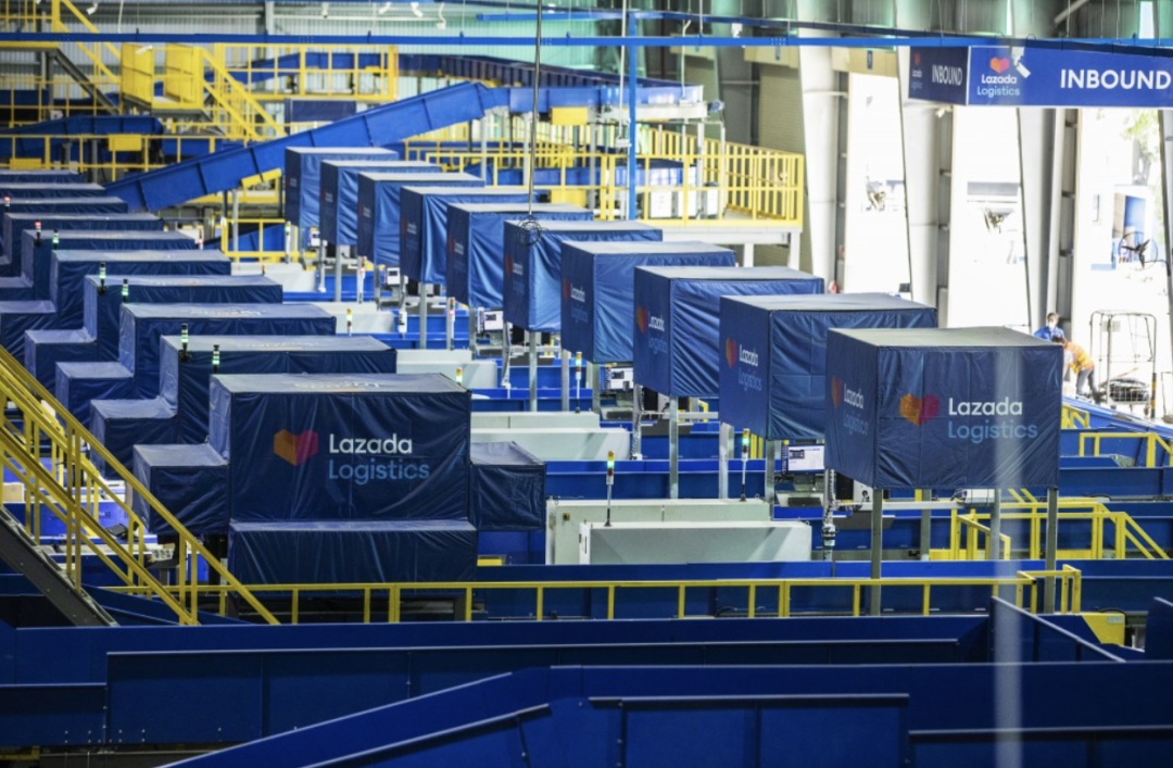 Lazada越南启用2万平方米自动化货物分拣中心